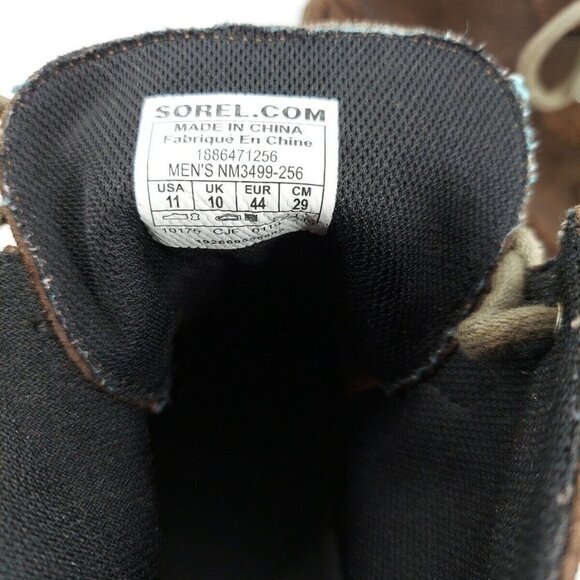 SOREL Waterproof Tobacco men\'s Madson boot 1886471256 Size 11 main image 8